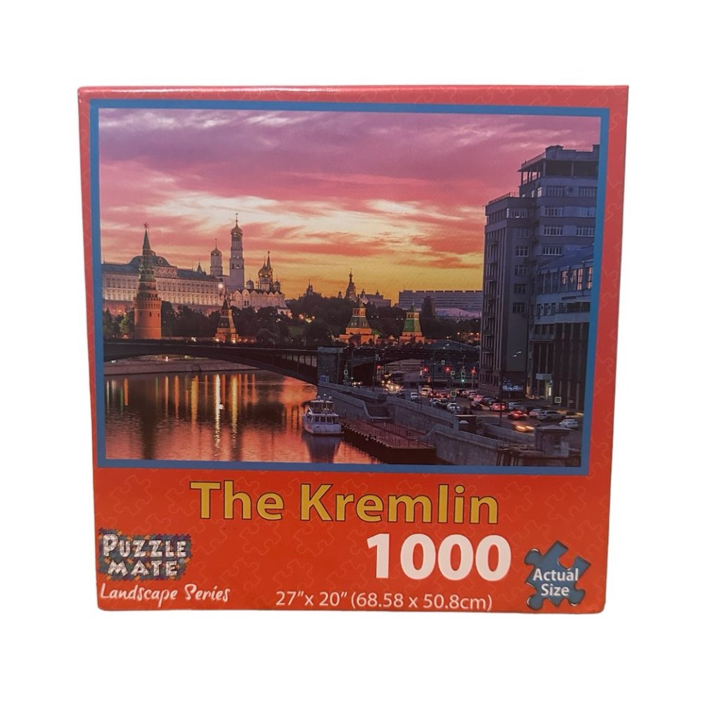The Kremlin Jigsaw Puzzle 1000 Piece Puzzle 27 x 20 Inches